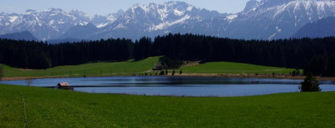 In Nesselwang, Allgäu Bergfreunde